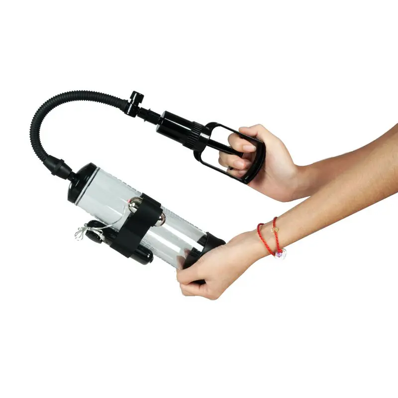 Handsome Up Pump – Motorlu Titreşimli Penis Büyütücü Pompa görsel 4