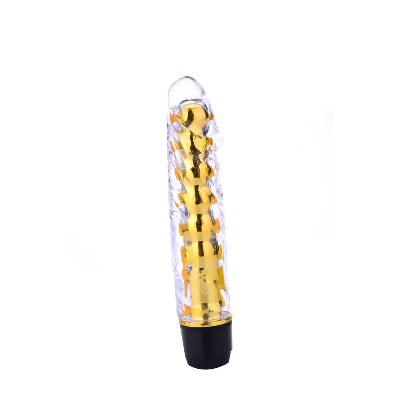 Renkli Fantazi Jelly Vibratör (Sarı) görsel 2