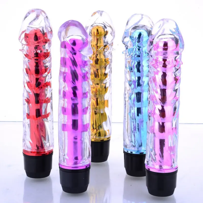 Renkli Fantazi Jelly Vibratör (Siyah) görsel 4