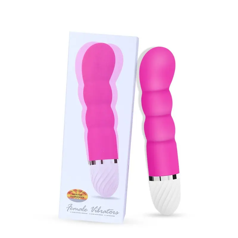Renkli G-Spot Silikon Vibratör (Kırmızı) görsel 2