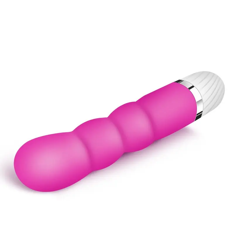 Renkli G-Spot Silikon Vibratör (Kırmızı) görsel 3