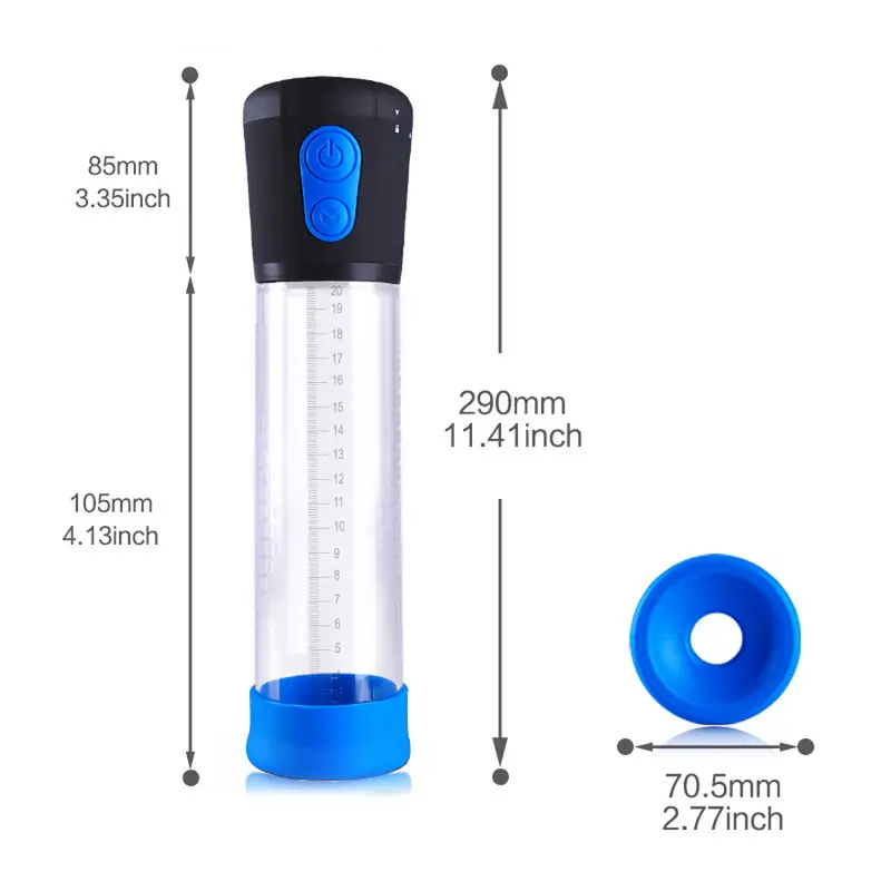 RoSH Powerup – Motorlu Tam Otomatik Penis Büyütücü Vakum Pompası görsel 9