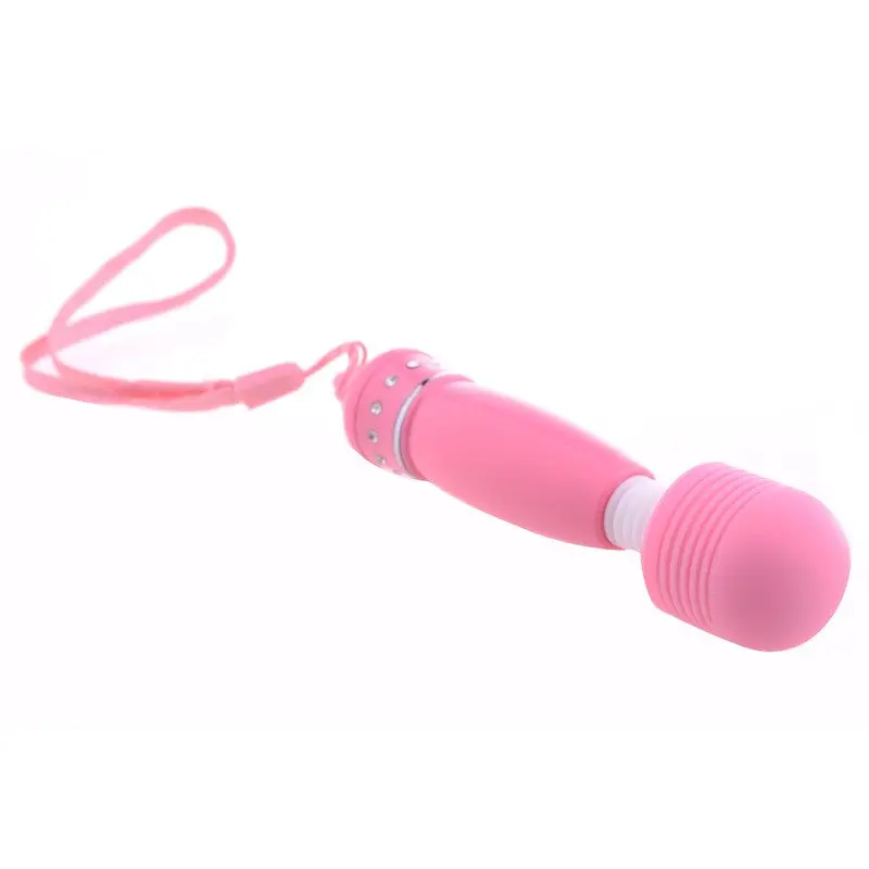 Sihirli Değnek – Su Geçirmez Yumuşak Klitoris Masaj Vibratör (Pembe) görsel 3