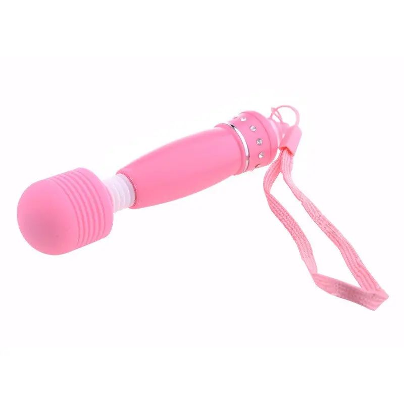 Sihirli Değnek – Su Geçirmez Yumuşak Klitoris Masaj Vibratör (Pembe) görsel 4