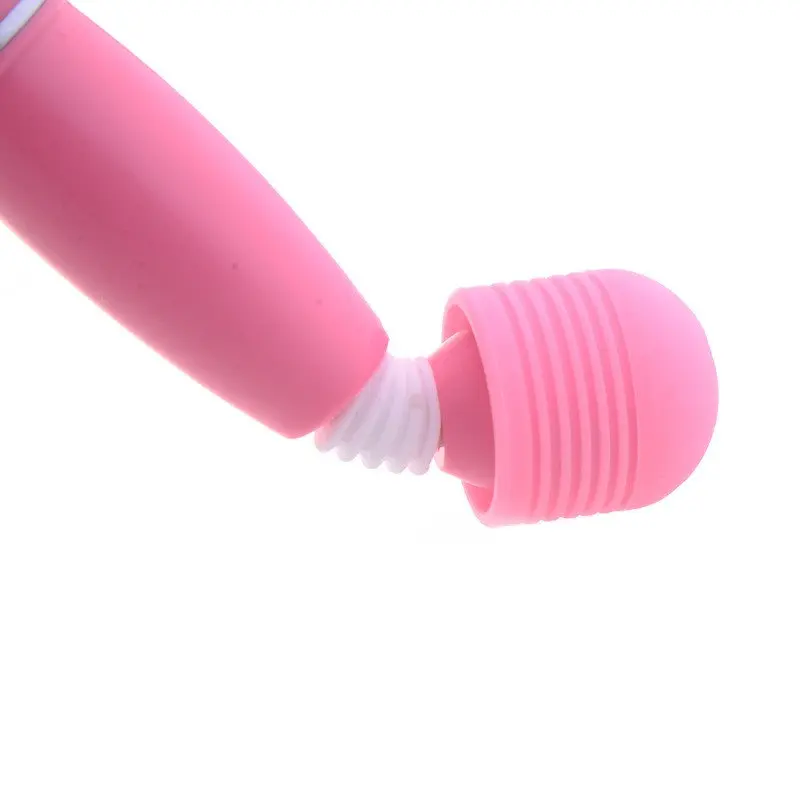Sihirli Değnek – Su Geçirmez Yumuşak Klitoris Masaj Vibratör (Pembe) görsel 5
