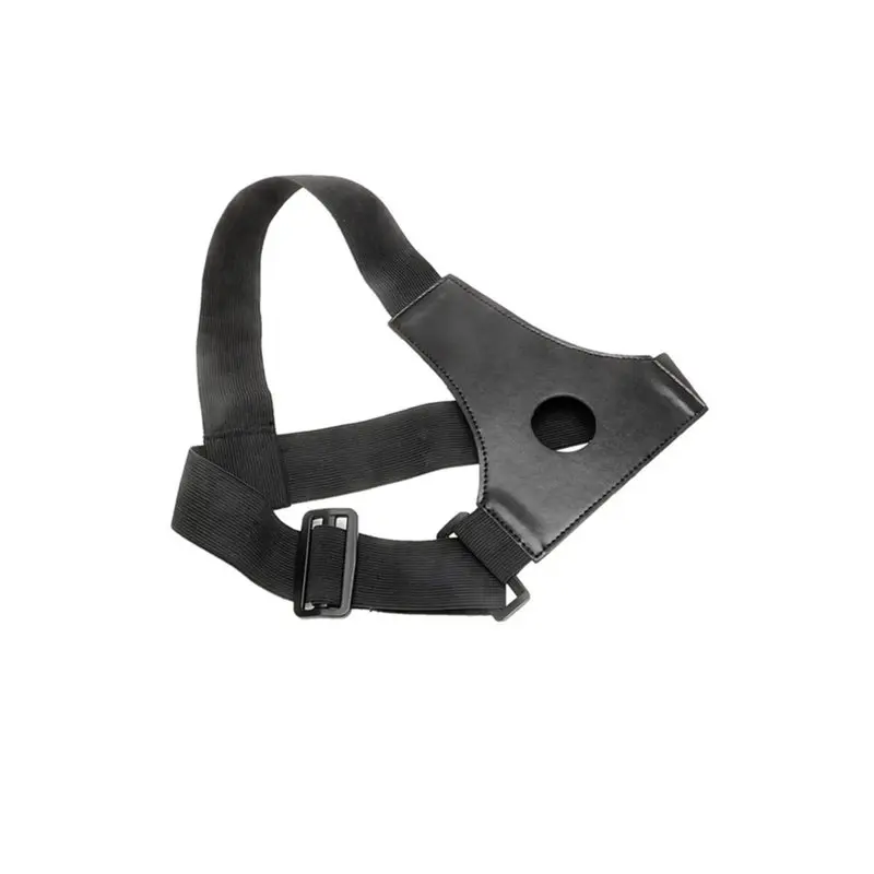 Siyah Deri Strap-On Belden Bağlama Kemeri görsel 2