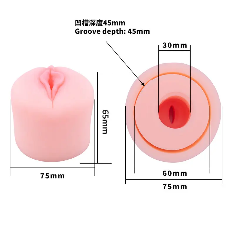 Sleeve Penis Pompası İçin Mastürbatör Vajina Başlık görsel 6