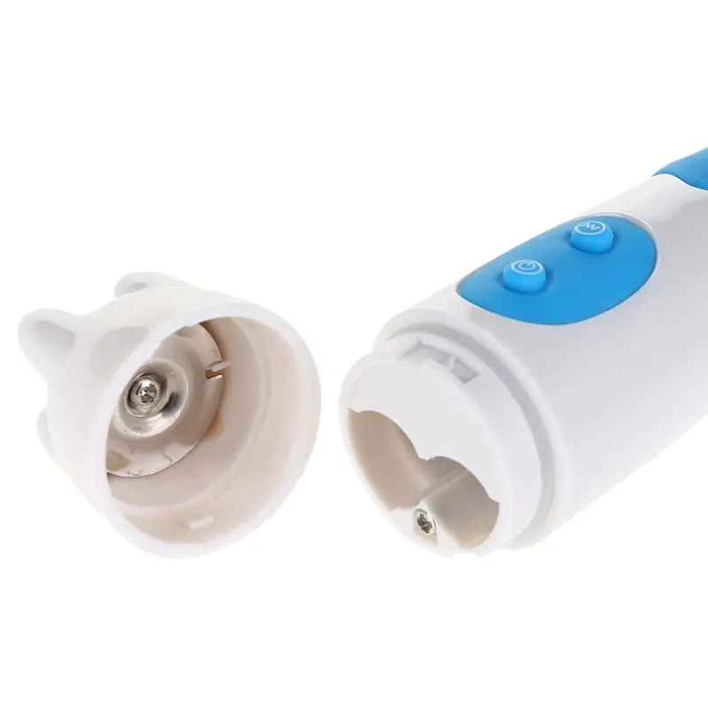 Silikon Titreşimli Klitoris Uyarıcılı G-Spot Vibratör (Mavi) görsel 2