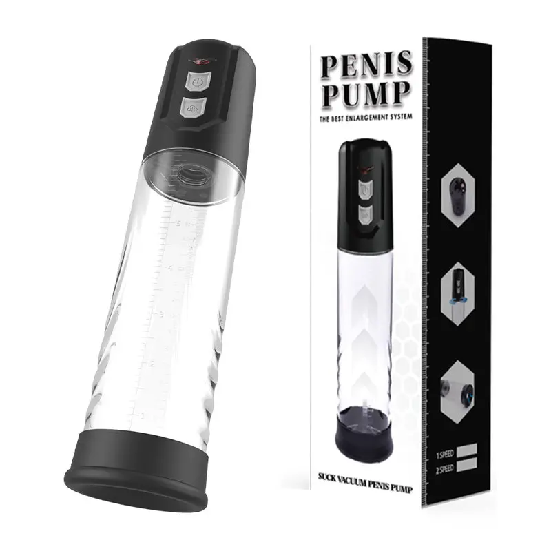 Tam Otomatik USB Type-C Şarjlı Penis Büyütücü Vakum Pompası görsel 9