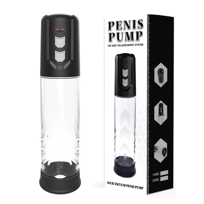Tam Otomatik USB Type-C Şarjlı Penis Büyütücü Vakum Pompası