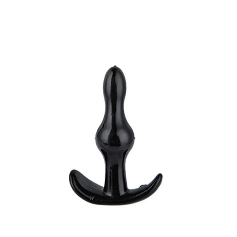 Tekli Yumuşak Silikon Anal Plug (Mor) görsel 3
