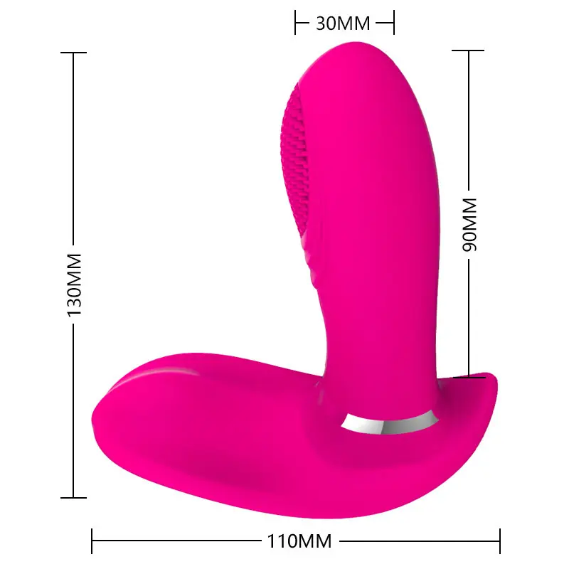 The Love Of Phantom – Kablosuz Kumandalı Külot içi Ultra Lüx Doku Vibratör (Pembe) görsel 8