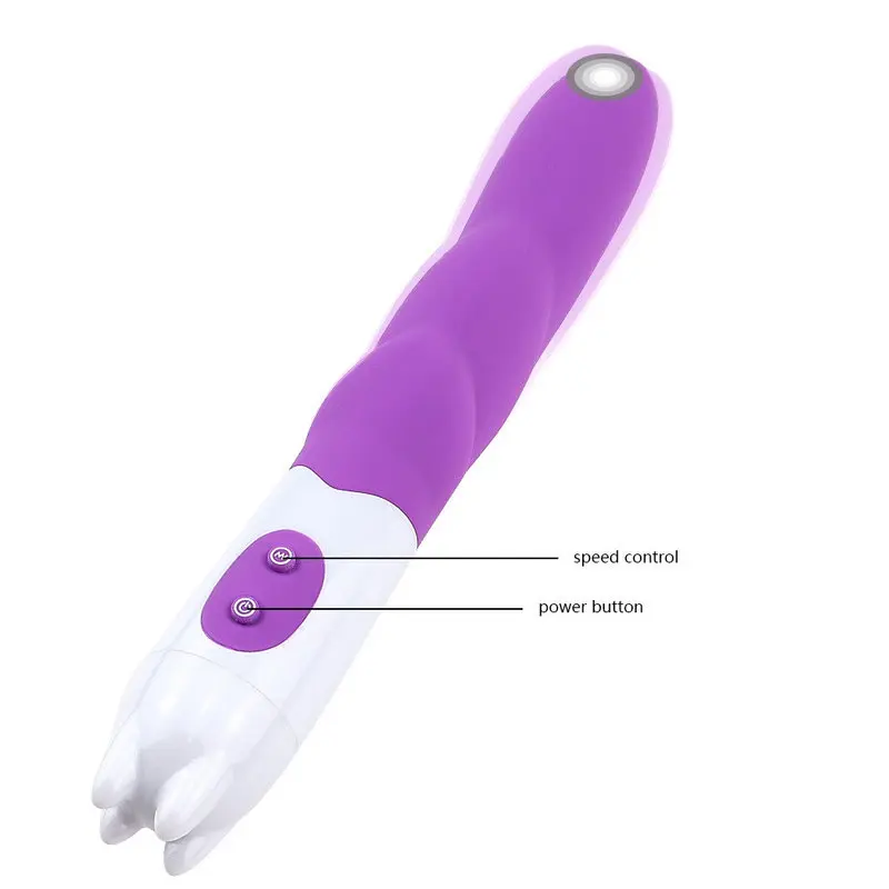 Titreşim Motorlu 6 Hız Ayarlı Anal Vibratör (Mor-2) görsel 2