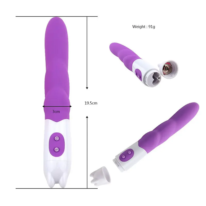 Titreşim Motorlu 6 Hız Ayarlı Anal Vibratör (Mor-2) görsel 3
