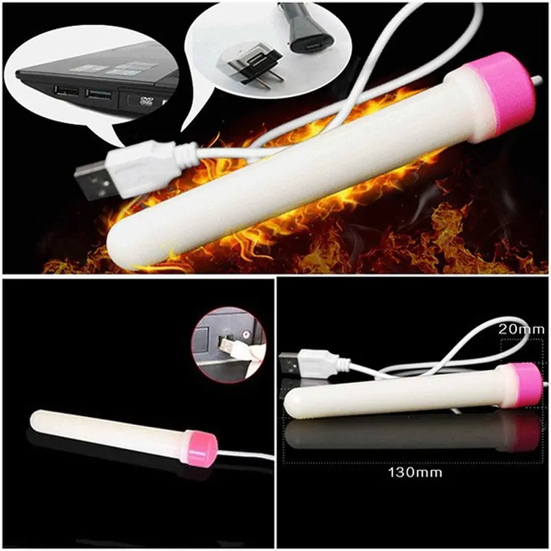 USB Girişli Vajina Isıtma Çubuğu görsel 7