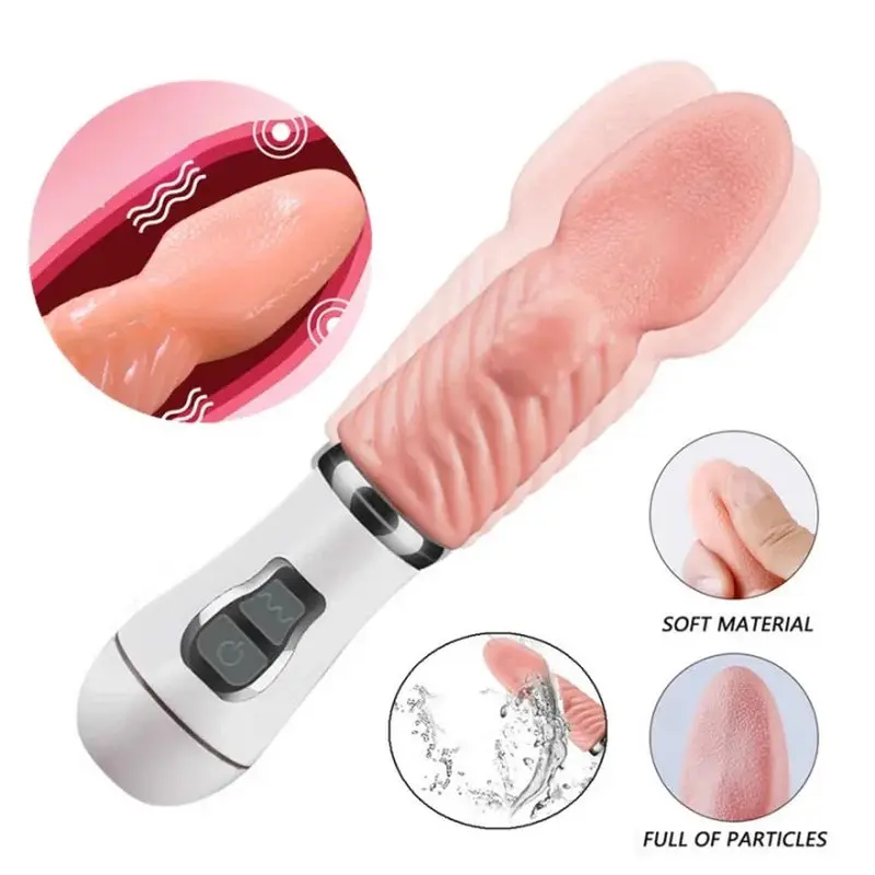 USB Şarjlı 12 Farklı Titreşim Seçenekli Klitoris Uyarıcı Ultra Lux Dil Vibratör görsel 6