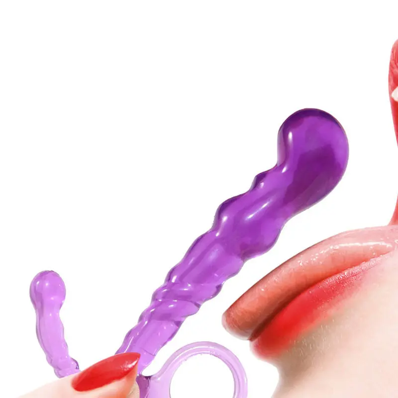 Vajina Uyarıcılı Yumuşak Silikon Anal Plug görsel 2