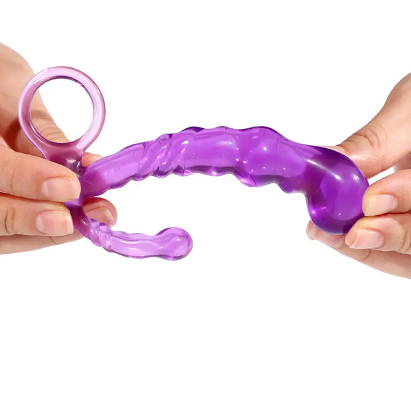 Vajina Uyarıcılı Yumuşak Silikon Anal Plug görsel 3