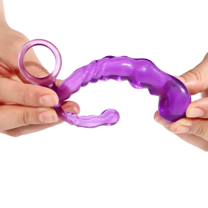 Vajina Uyarıcılı Yumuşak Silikon Anal Plug görsel 4
