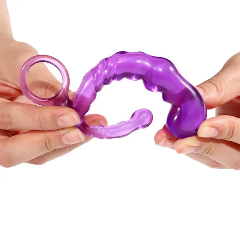 Vajina Uyarıcılı Yumuşak Silikon Anal Plug görsel 5