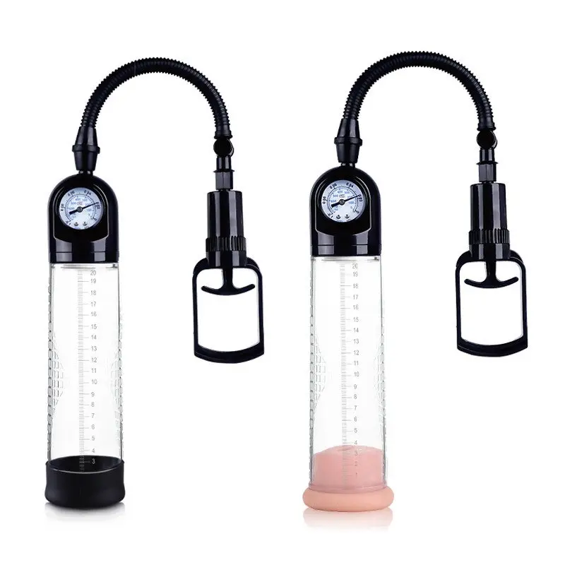 Penis Pump – Basınç Göstergeli Penis Büyütücü Vakum Pompa görsel 4