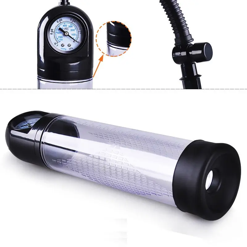 Penis Pump – Basınç Göstergeli Penis Büyütücü Vakum Pompa görsel 6