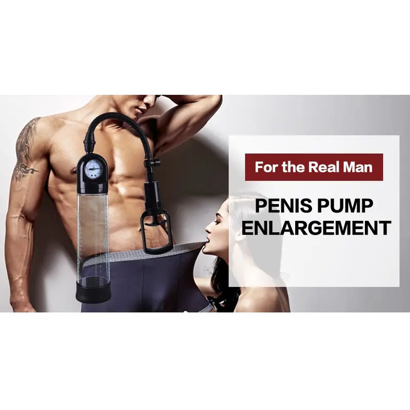 Penis Pump – Basınç Göstergeli Penis Büyütücü Vakum Pompa görsel 9
