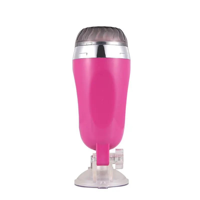 WANLE – Titreşimli 1.Sınıf Vajina Zemine Sabitlenebilen Masturbatör (Pembe) görsel 3