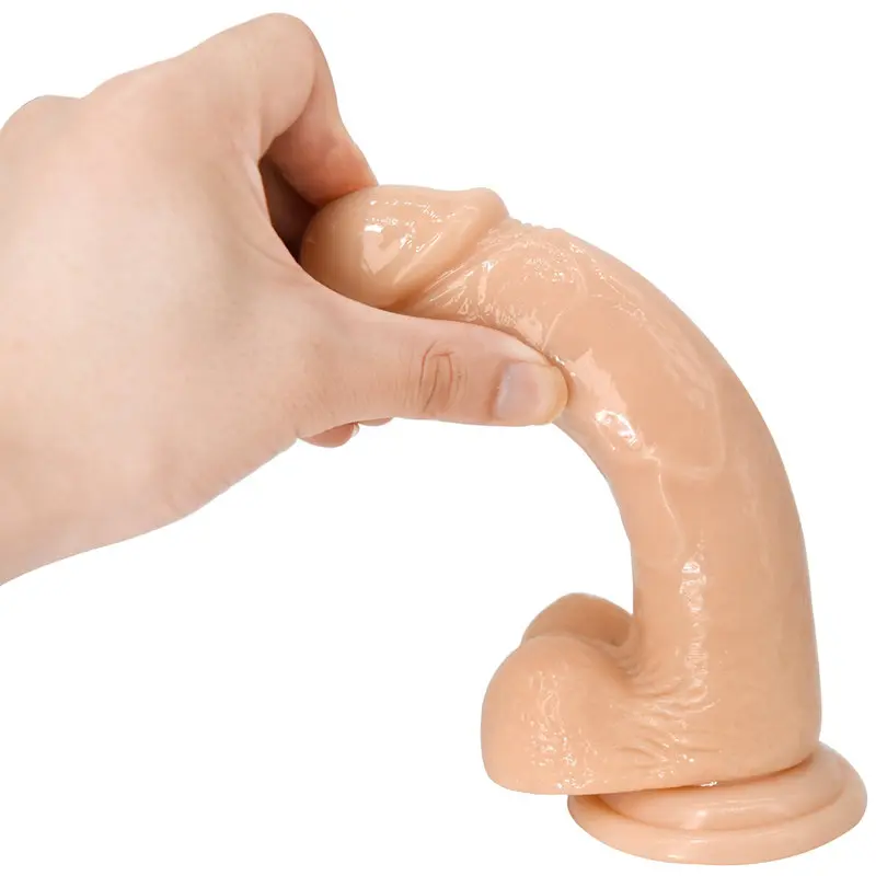 XESE – 18 Cm. – Tam Realistik – Testisli Vantuzlu – Belden Bağlamalı Kemerli Vibratör (Ten Rengi) ‘ görsel 2