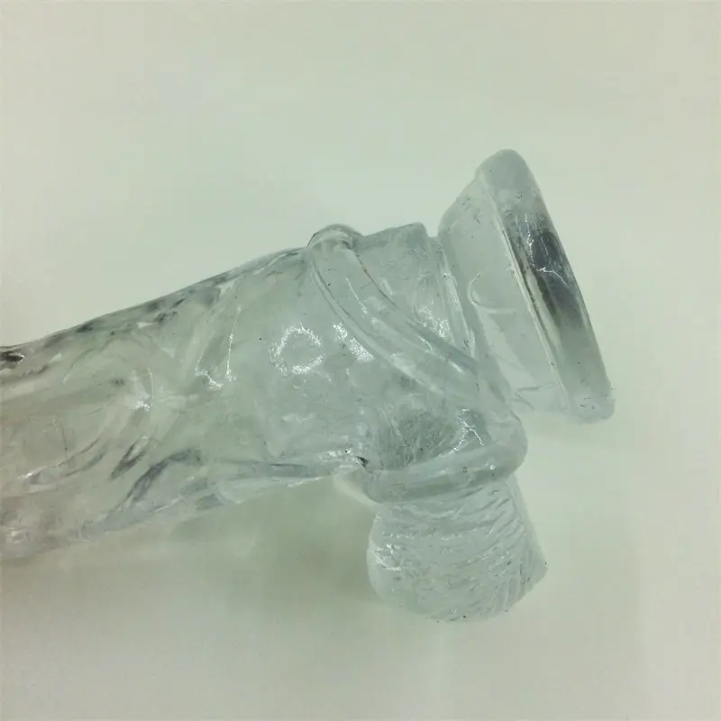 XESE – Dolgulu Realistik Penis Kılıfı (Şeffaf) görsel 3