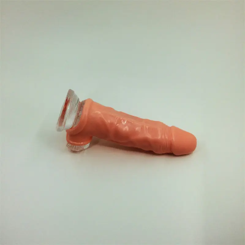 XESE – Dolgulu Realistik Penis Kılıfı (Ten Rengi) görsel 7
