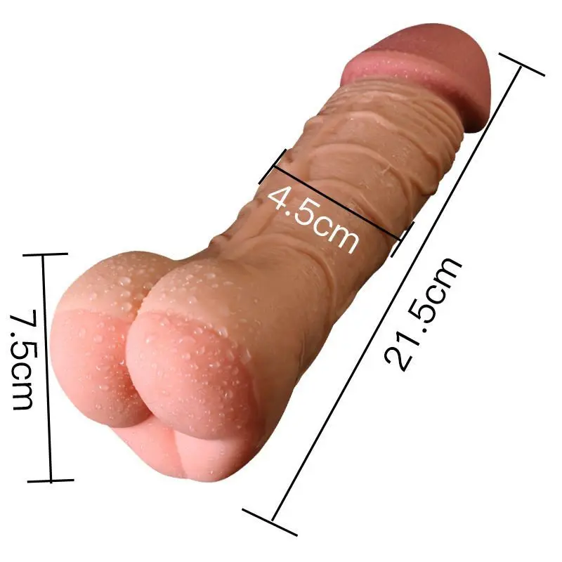 XESE – Ultra Realistik – 2 İşlevli Vajina & Dildo – 1.Sınıf Erkek & Bayan Masturbatör – – görsel 2