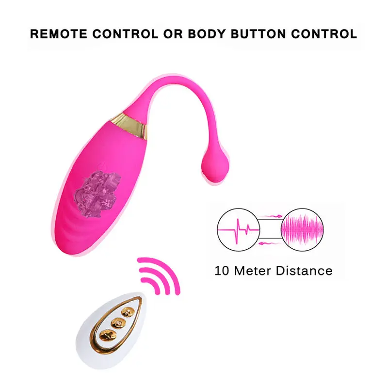 Yiwu Love 17 Cm. – USB Şarjlı – 10 Farklı Titreşim Modlu – Uzaktan Kumandalı – Klitoris Uyarıcılı – Teknolojik Vibratör görsel 4