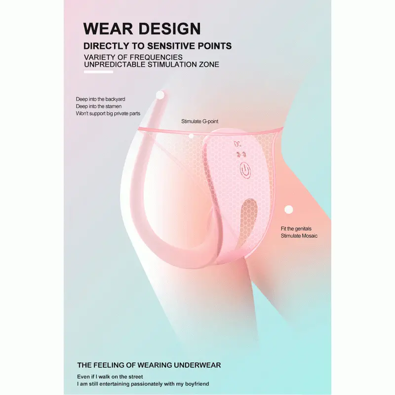 Yiwu Love 7.2 Cm. – USB Şarjlı – 7 Farklı Titreşim Modlu – Uzaktan Kumandalı – Klitoris Uyarıcı Külot İçi G-Spot Vibratör görsel 5