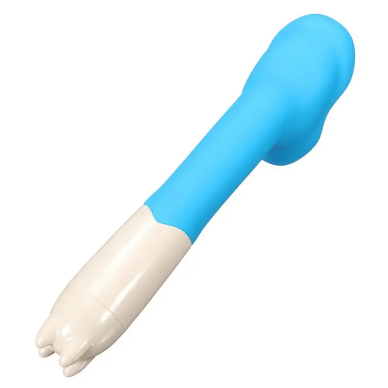 YUE CHAO BRUSH 12 Hız Silikon Seksi Klitoris Vibratör (Mavi) görsel 2