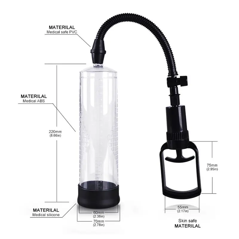 Penis Pump – Penis Büyütücü Vakum Pompası görsel 9