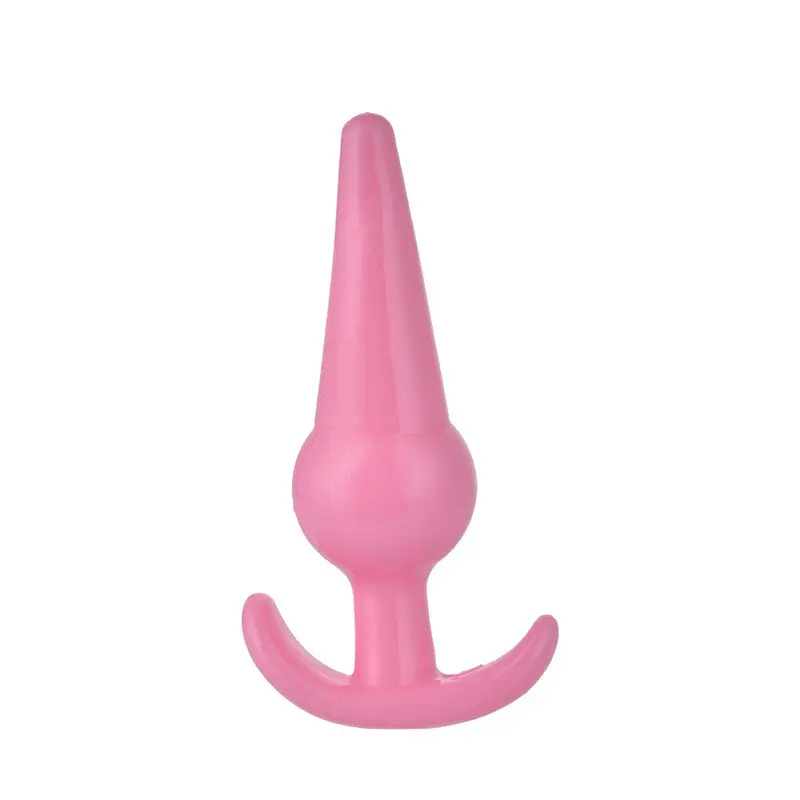 Yumuşak Silikon Anal Plug (Mor) görsel 3