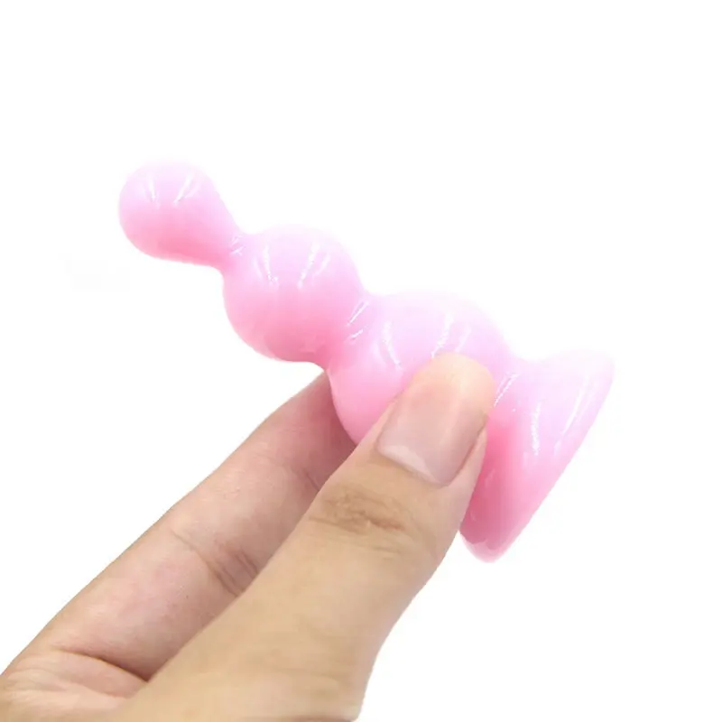 Yumuşak Silikon Anal Plug (Mor) görsel 3