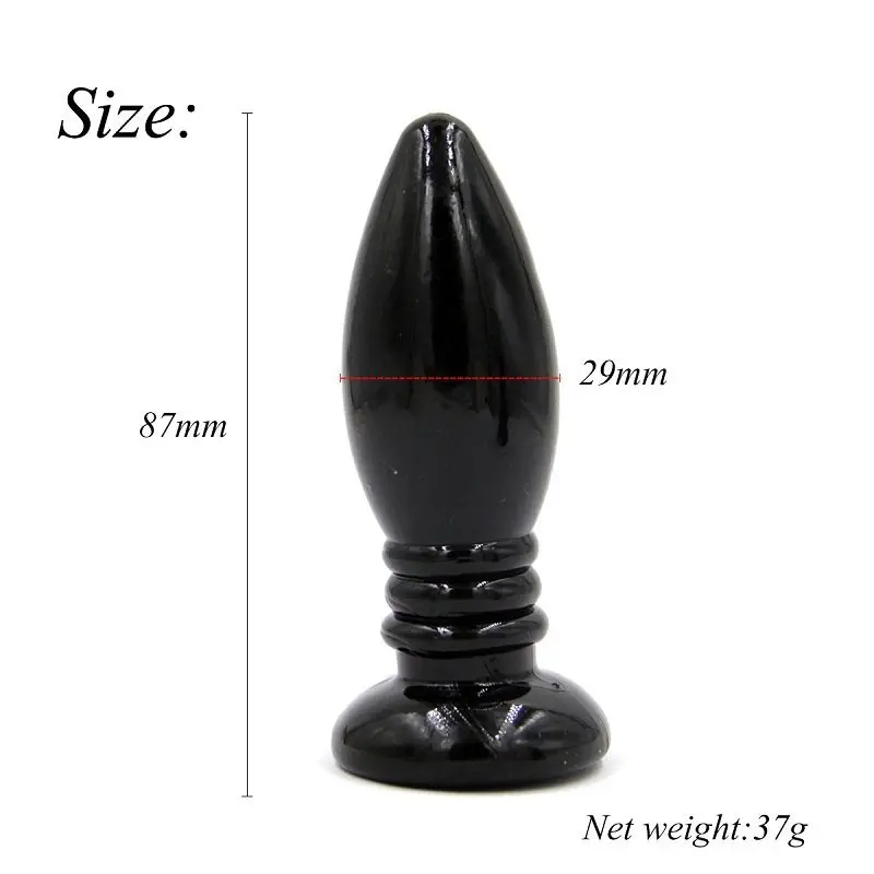 Yumuşak Silikon Anal Plug (Mor) görsel 6