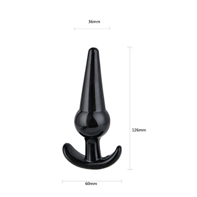 Yumuşak Silikon Anal Plug (Pembe) görsel 3