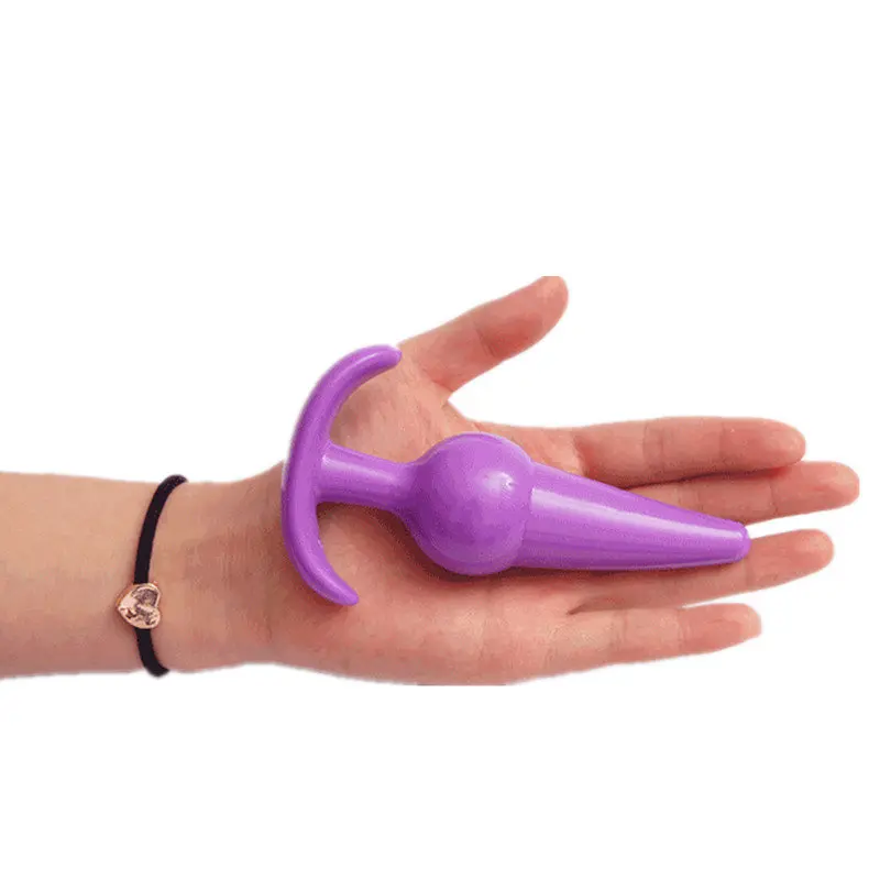 Yumuşak Silikon Anal Plug (Pembe) görsel 4