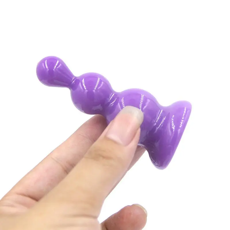 Yumuşak Silikon Anal Plug (Siyah) görsel 2