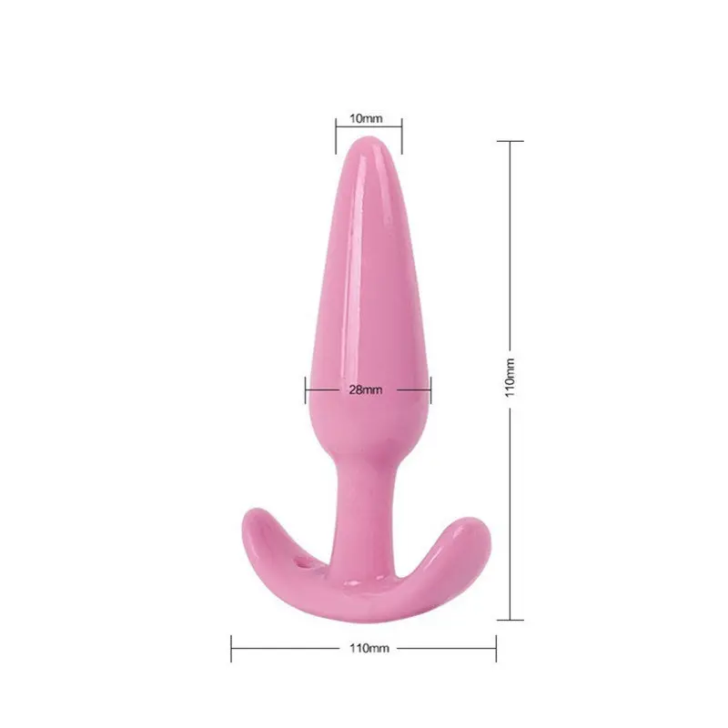 Yumuşak Silikon Anal Plug görsel 6